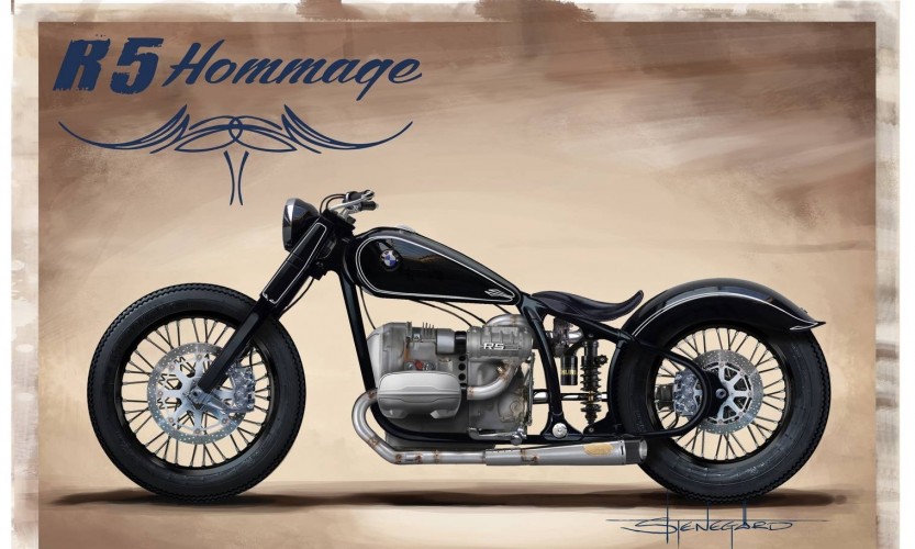 BMW Motorrad R 5 Hommage — возвращение легенды